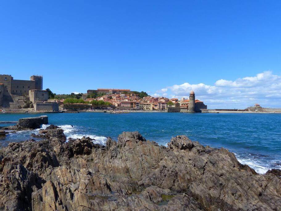 Collioure Appart En Bord De Mer Plage A 50M Clim Garage Location Du Samedi Au Samedi Kültér fotó